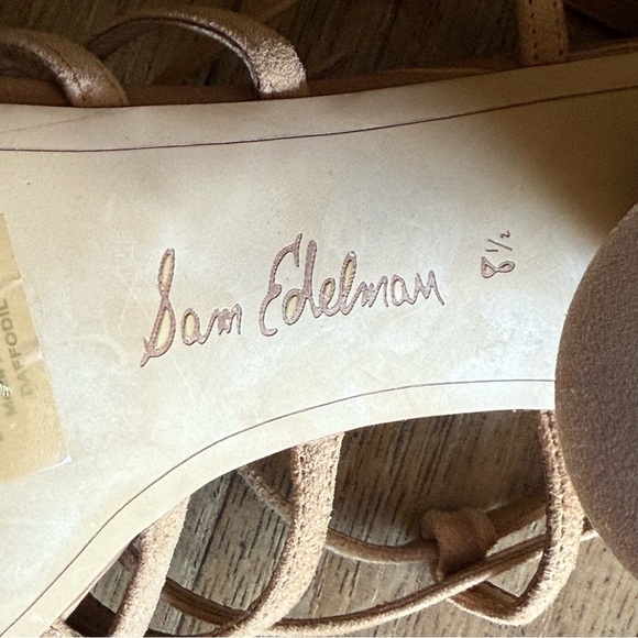 Sam Edelman Daffodil Sandals 8 1/2 - Picture 2 of 9